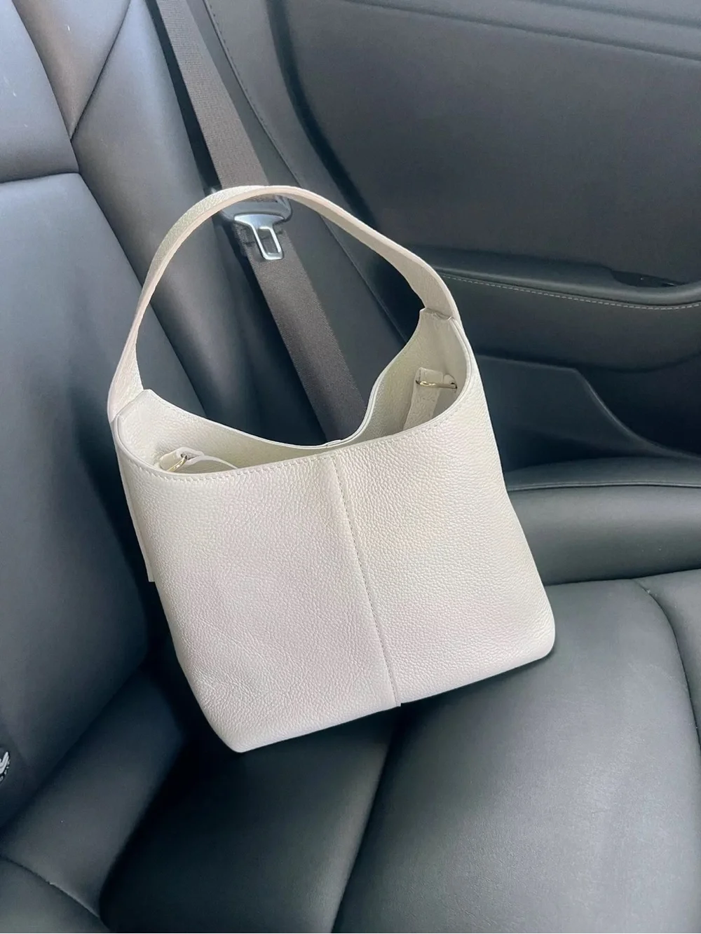 Banana Republic Italian Leather Bucket Bag